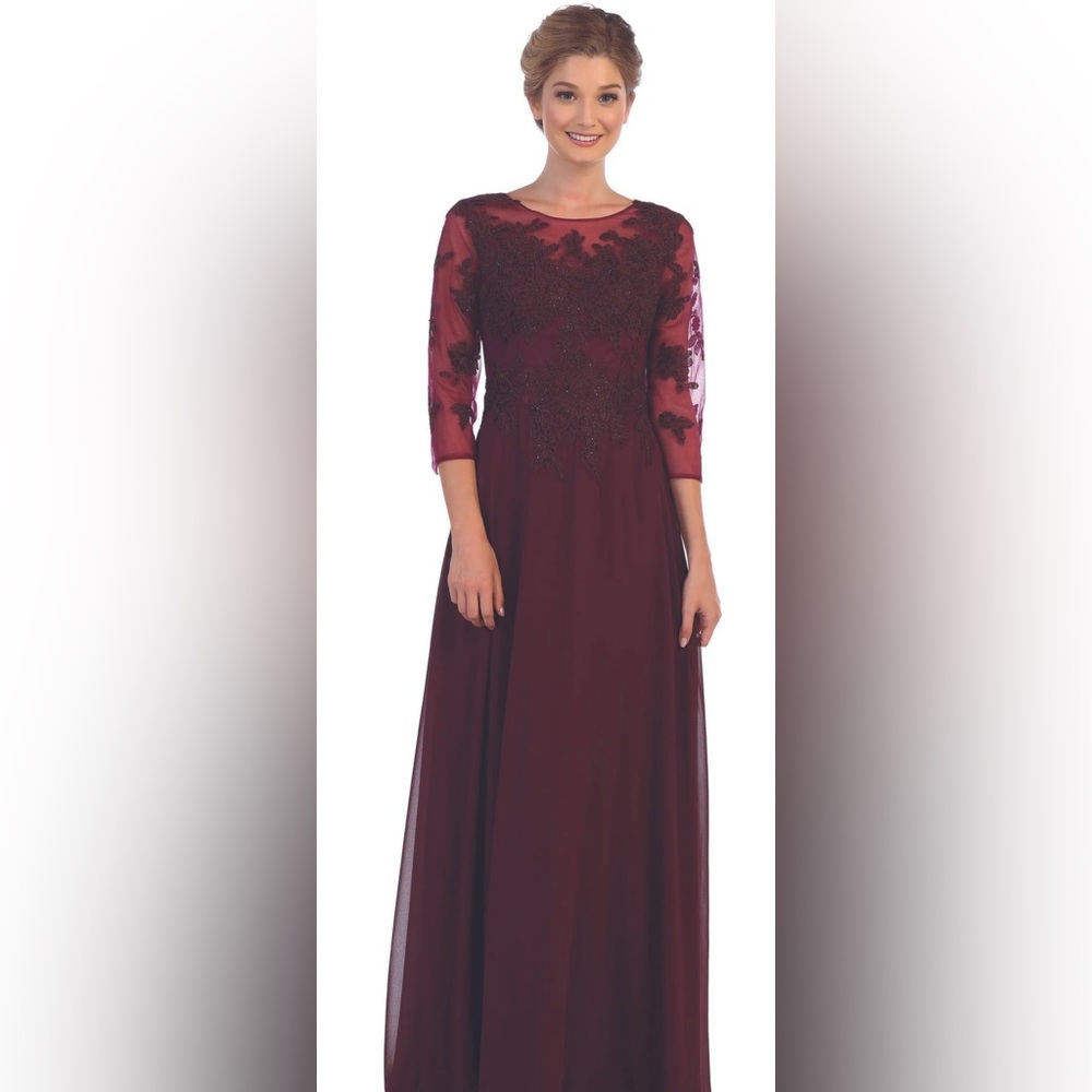NWT EVA Fashion Mother of the bride red dress size 2XL